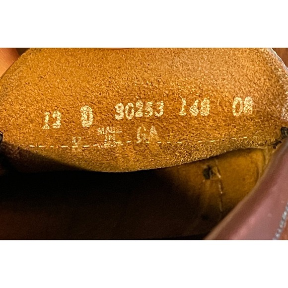 FLS‎ Florsheim Mens Burgundy Leather Penny Loafers Dress Shoes Size 12 D